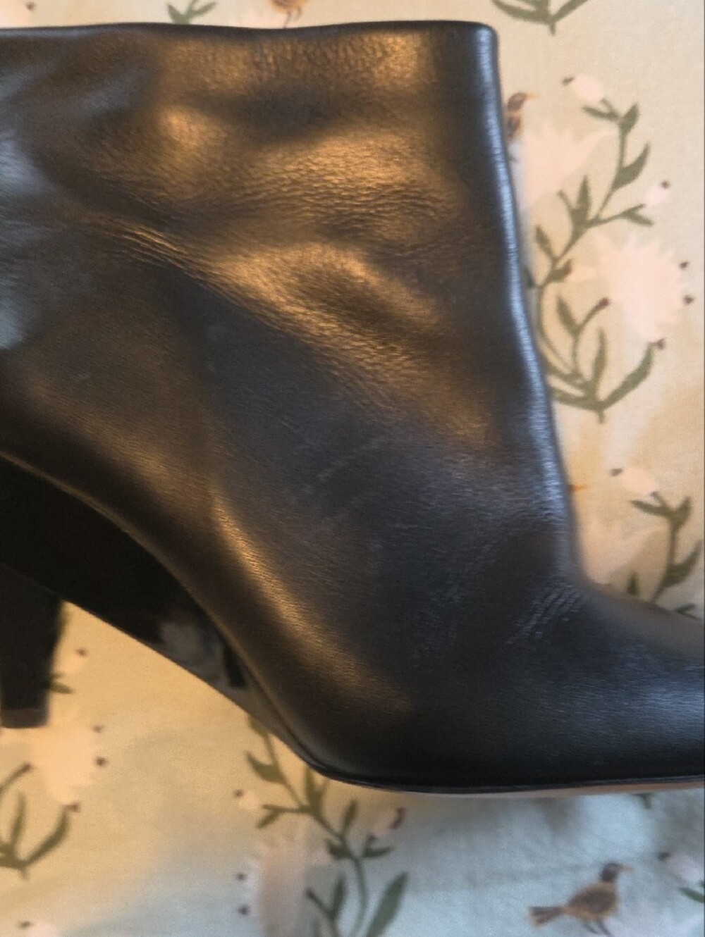 Isabel Marant Black Leather Pointed Ankle Booties - Picture 7 of 11
